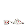 White Floral Heels 1