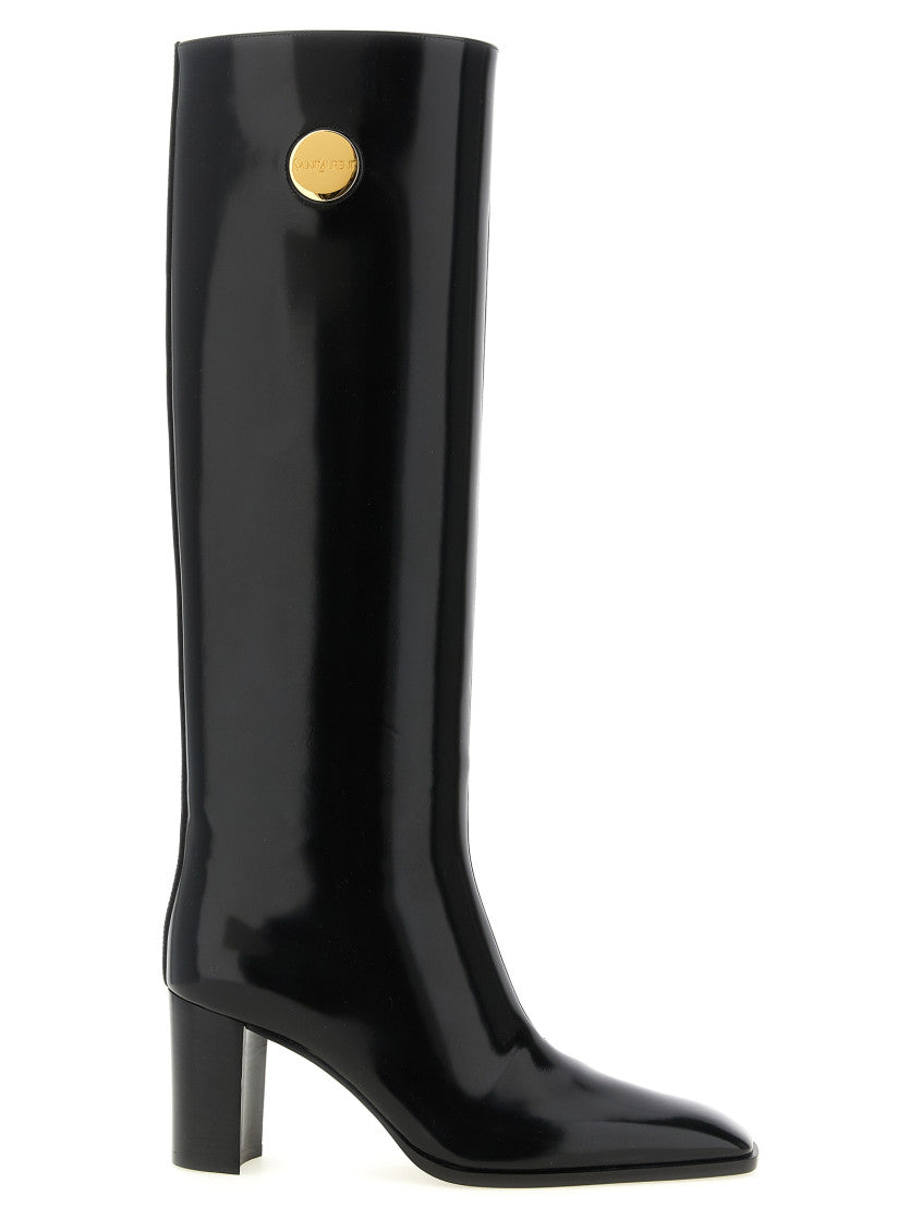Black Louis Boots 1