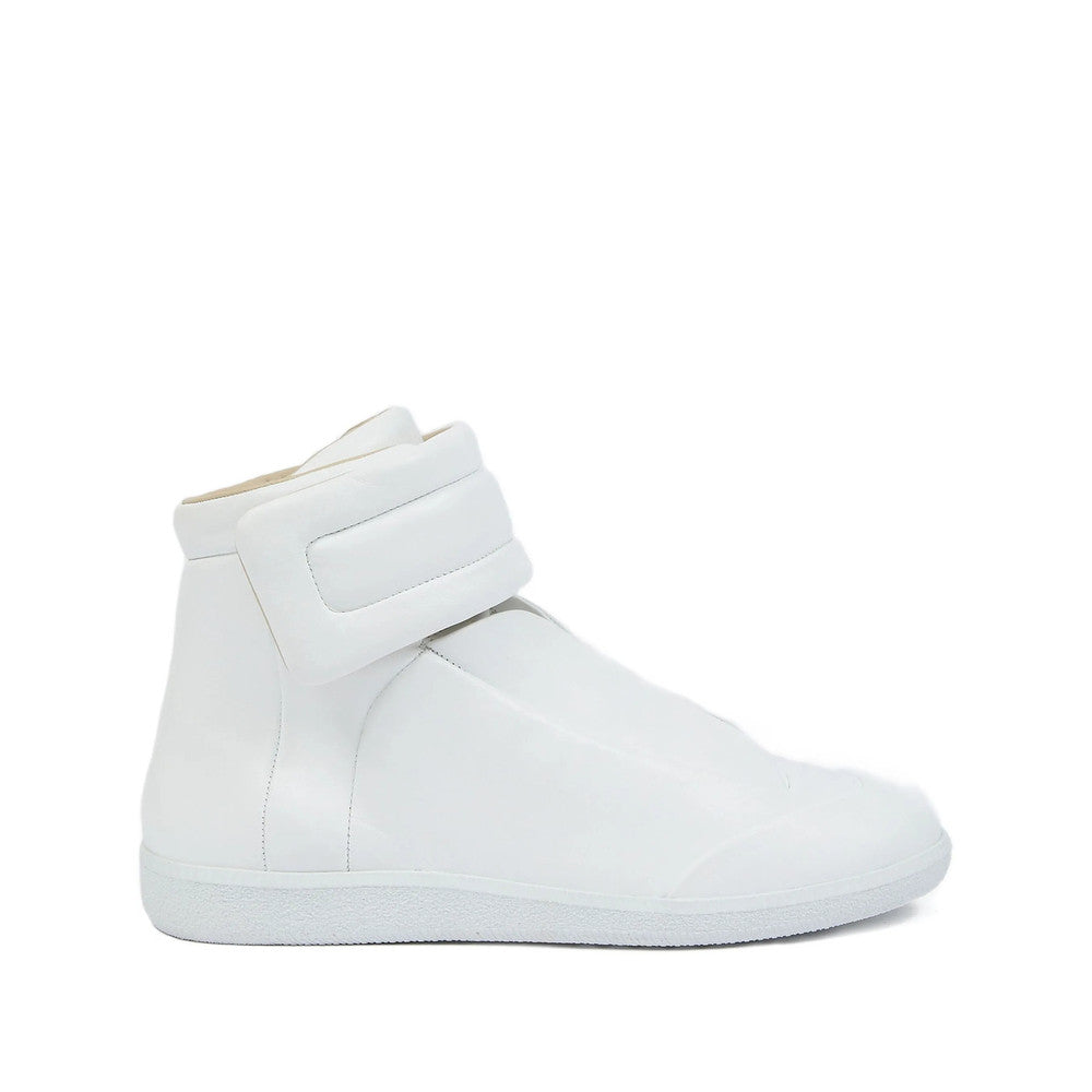 White Leather Sneakers 1