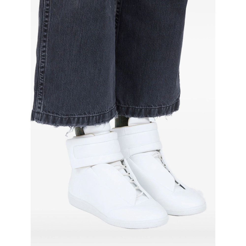White Leather Sneakers 3