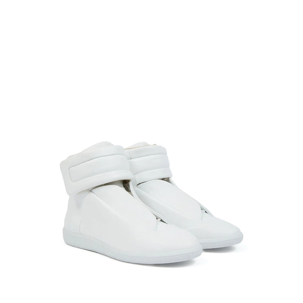 White Leather Sneakers 4