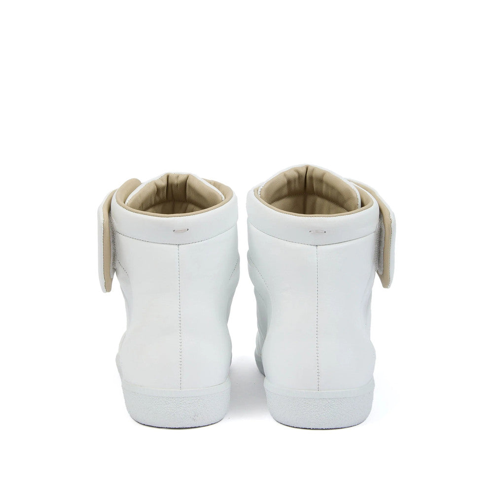 White Leather Sneakers 5