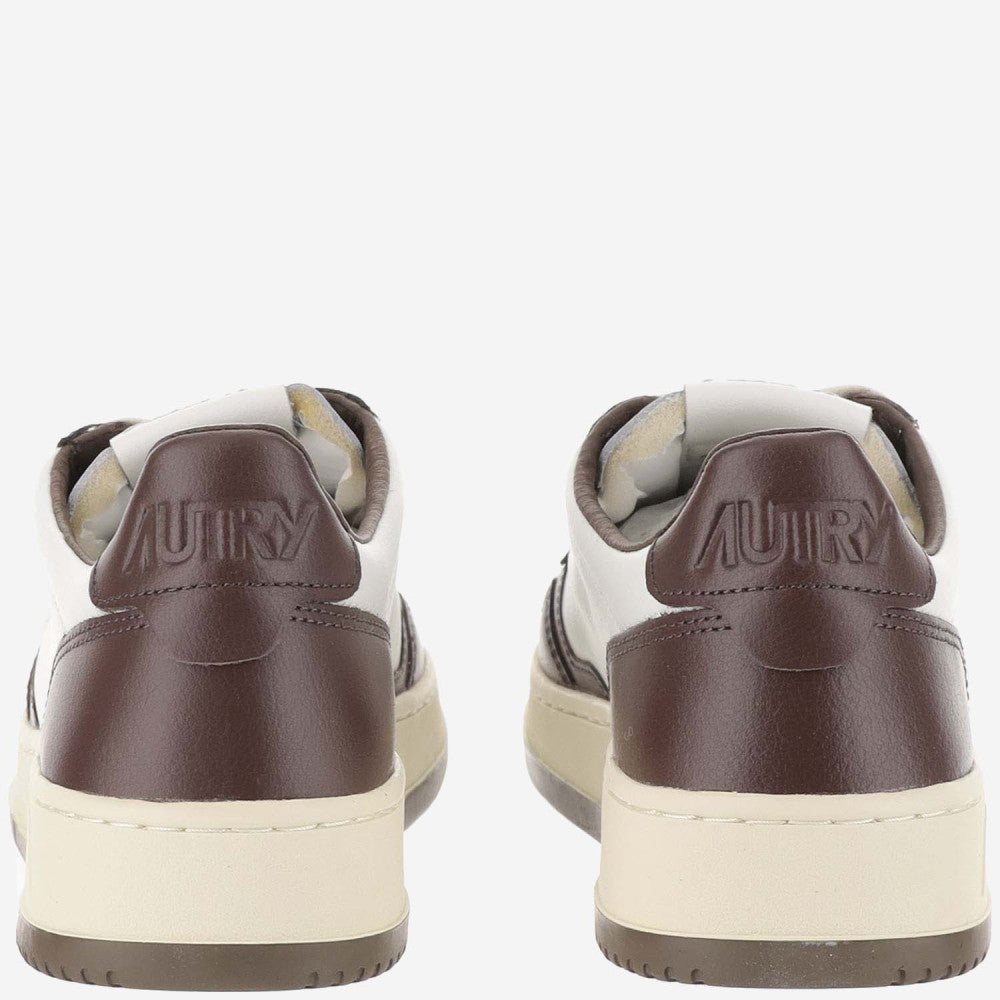 Brown Medalist Low Top Sneakers 4