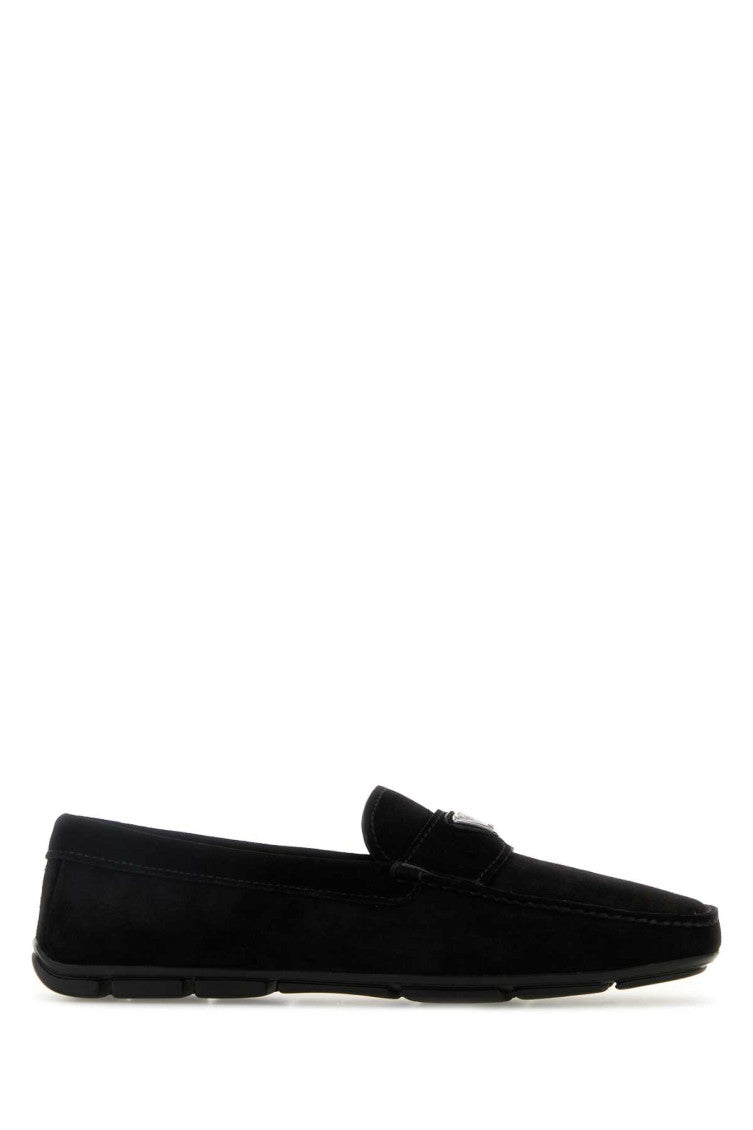 Black Suede Loafers 1