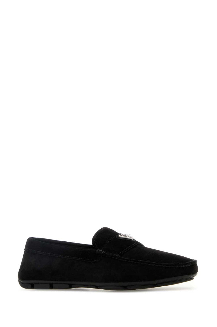 Black Suede Loafers 2