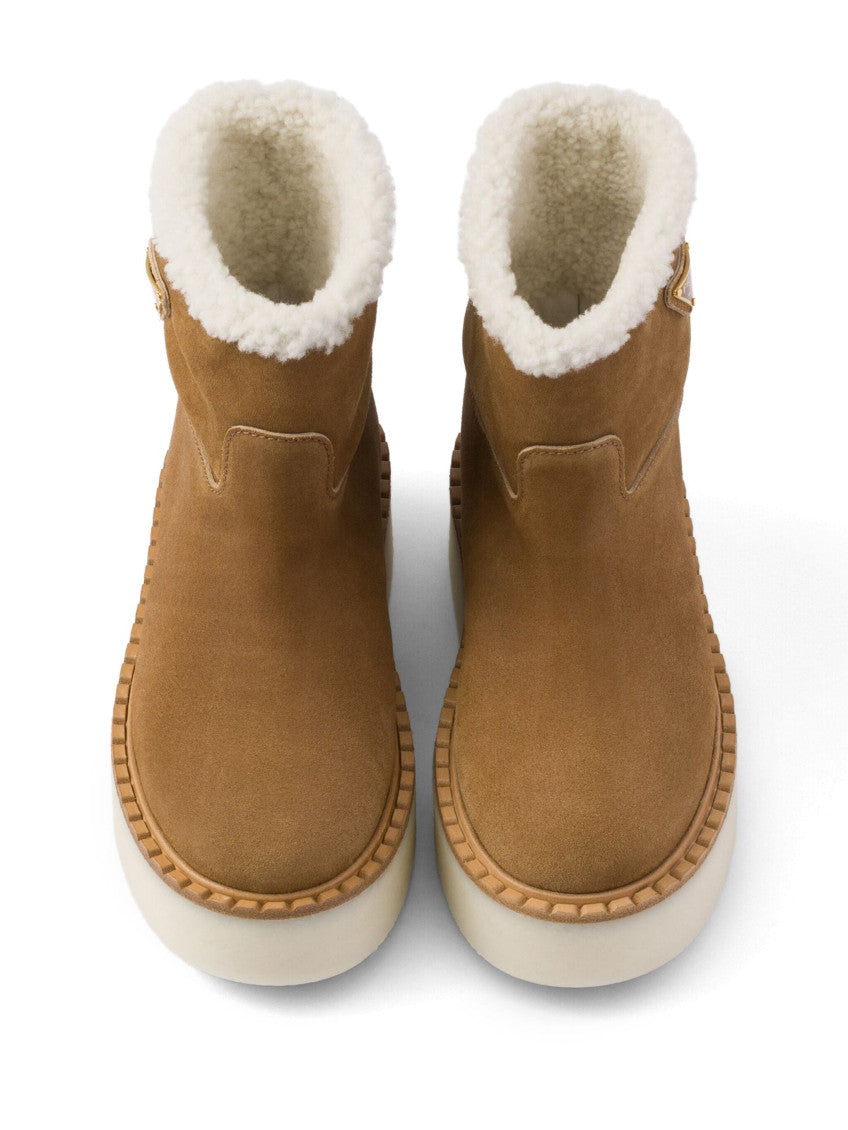 Brown Suede Boots 4