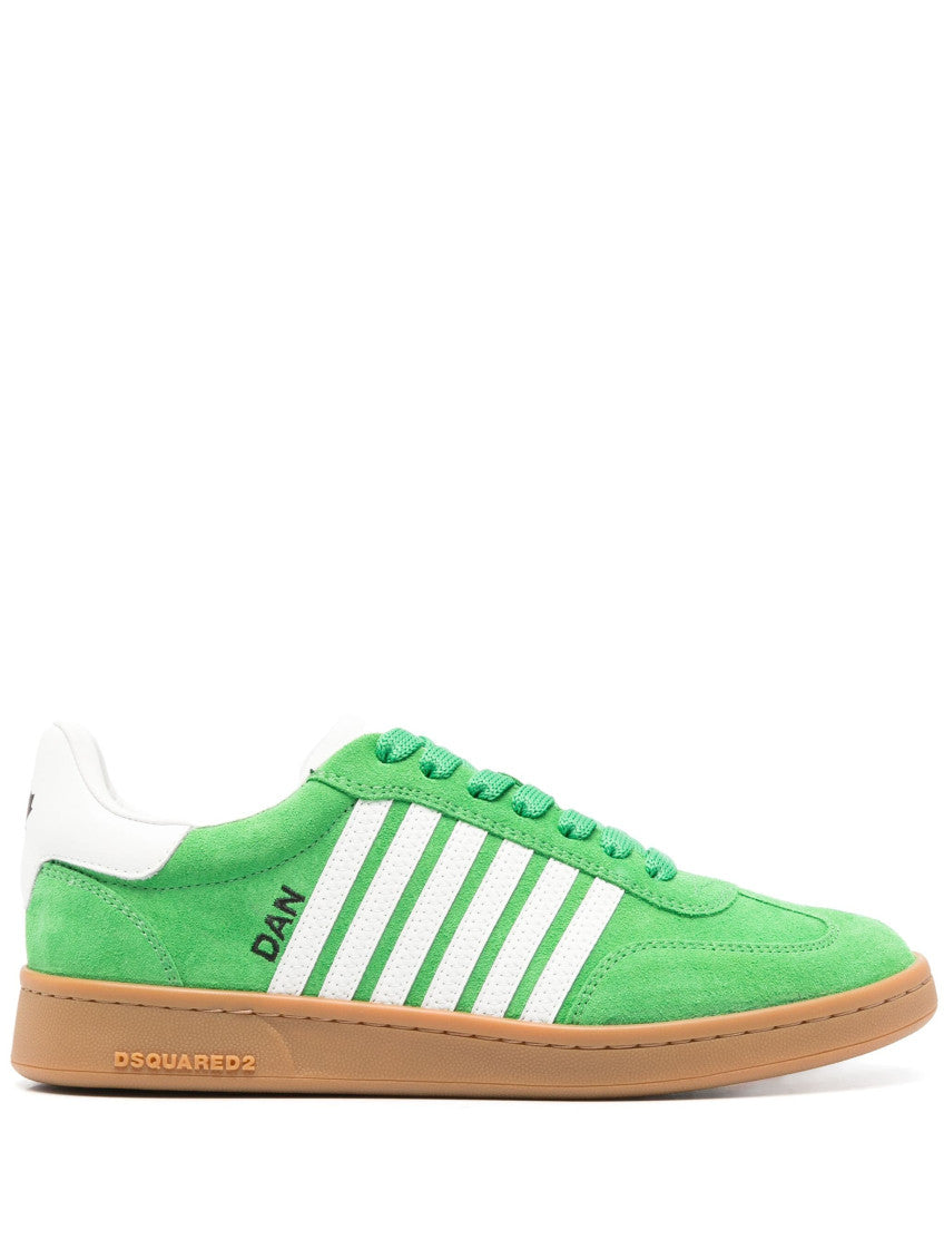 Green Low Top Sneakers 1