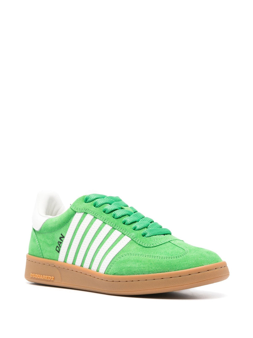 Green Low Top Sneakers 2