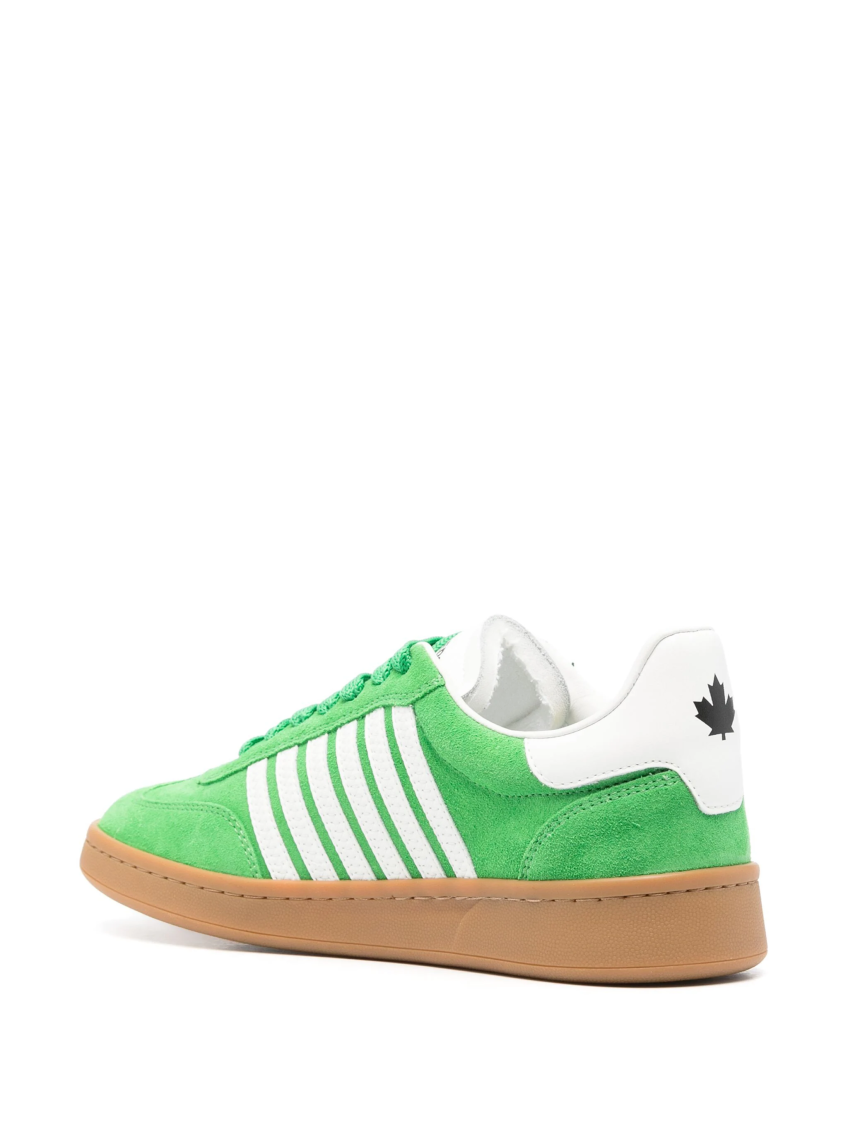 Green Low Top Sneakers 3