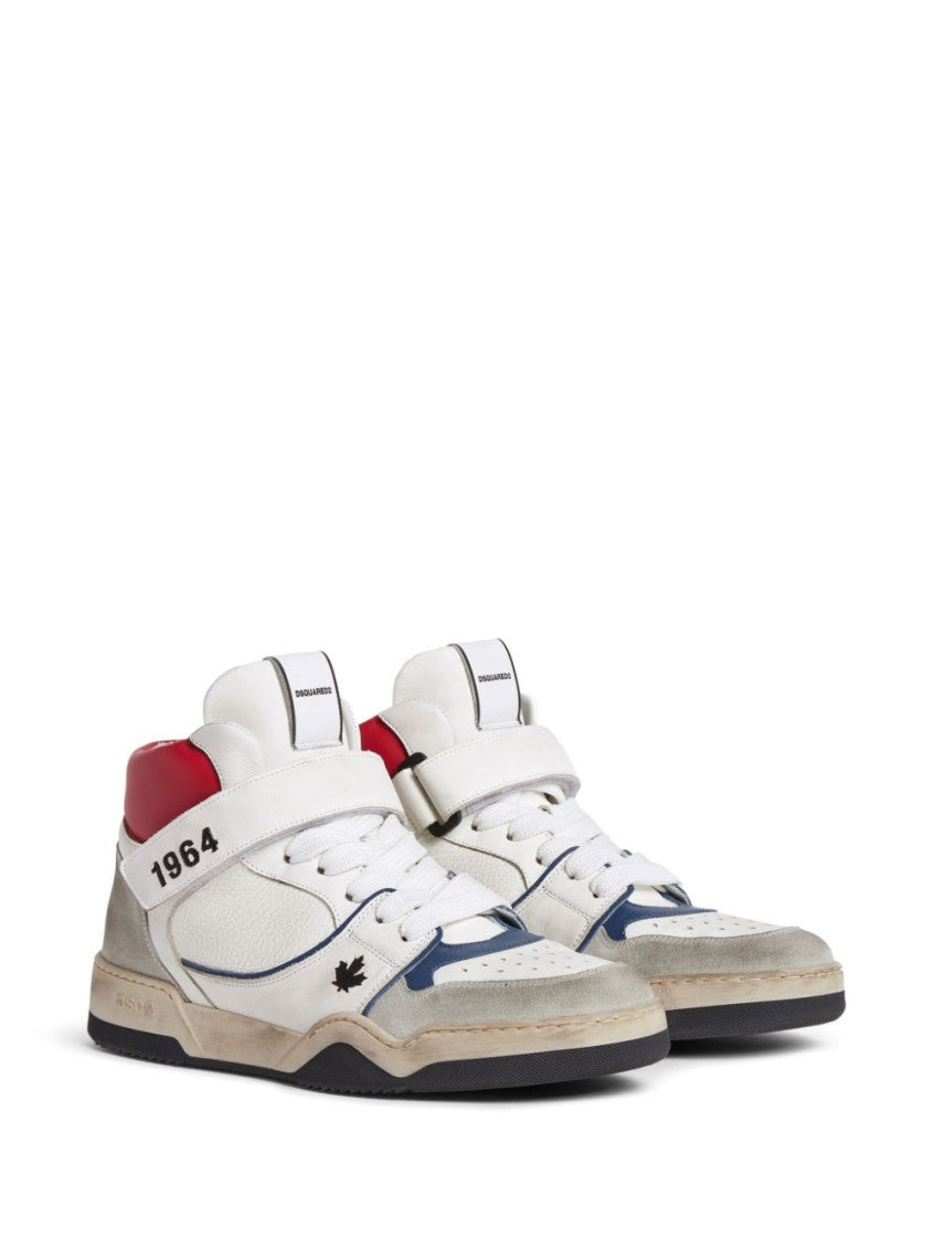 White High Top Sneakers 2