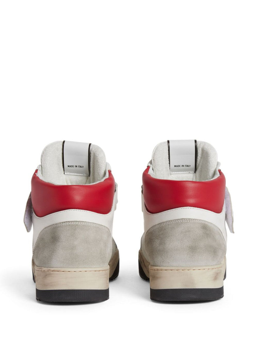 White High Top Sneakers 3
