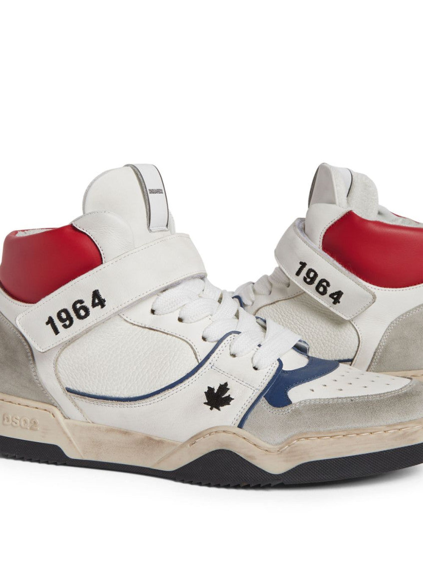 White High Top Sneakers 4