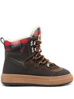 Multi color Lace-Up Boots 1