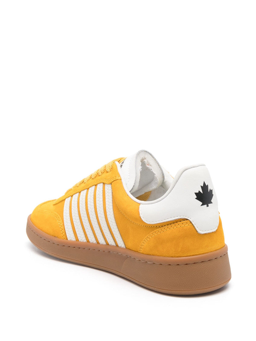 Yellow Boxer Leather Sneakers 3