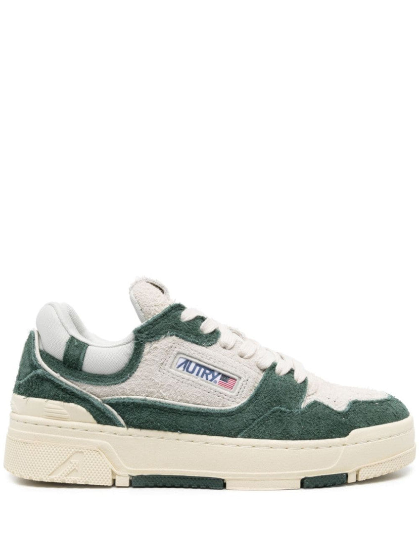 Green Logo Low Sneakers 1