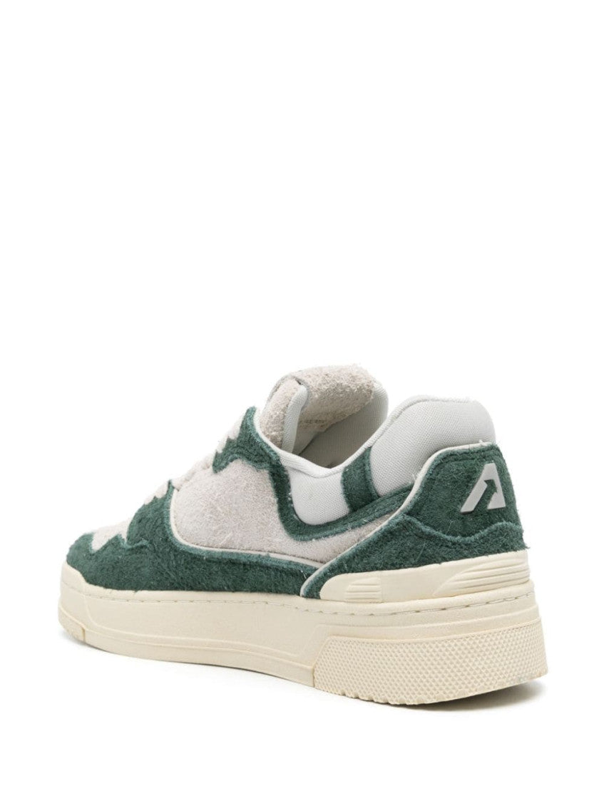Green Logo Low Sneakers 2