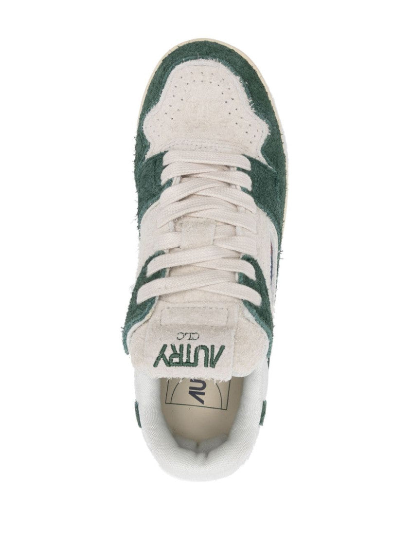 Green Logo Low Sneakers 4
