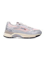 Silver Color Block Sneakers 1