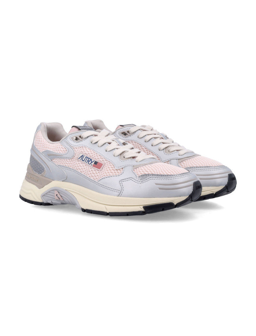 Silver Color Block Sneakers 2