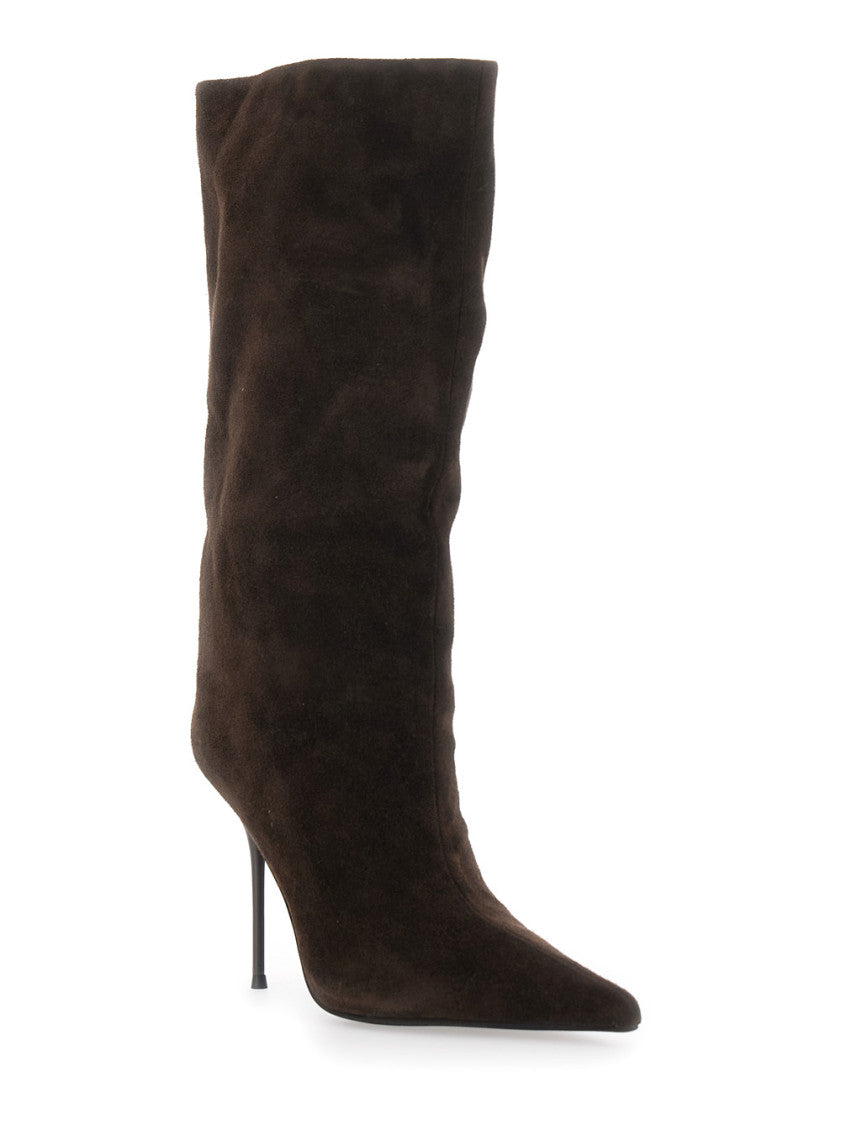 Brown Pointed-toe Boots 1