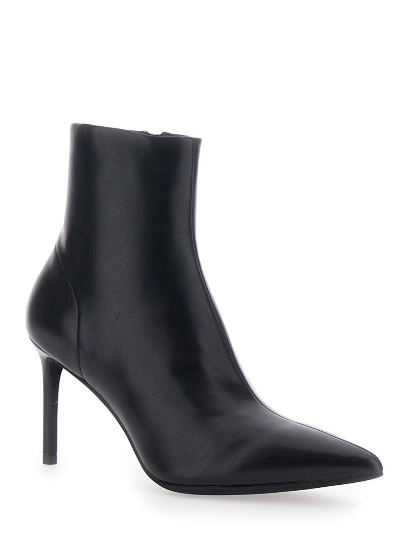 Black Leather Nixie Boots 1