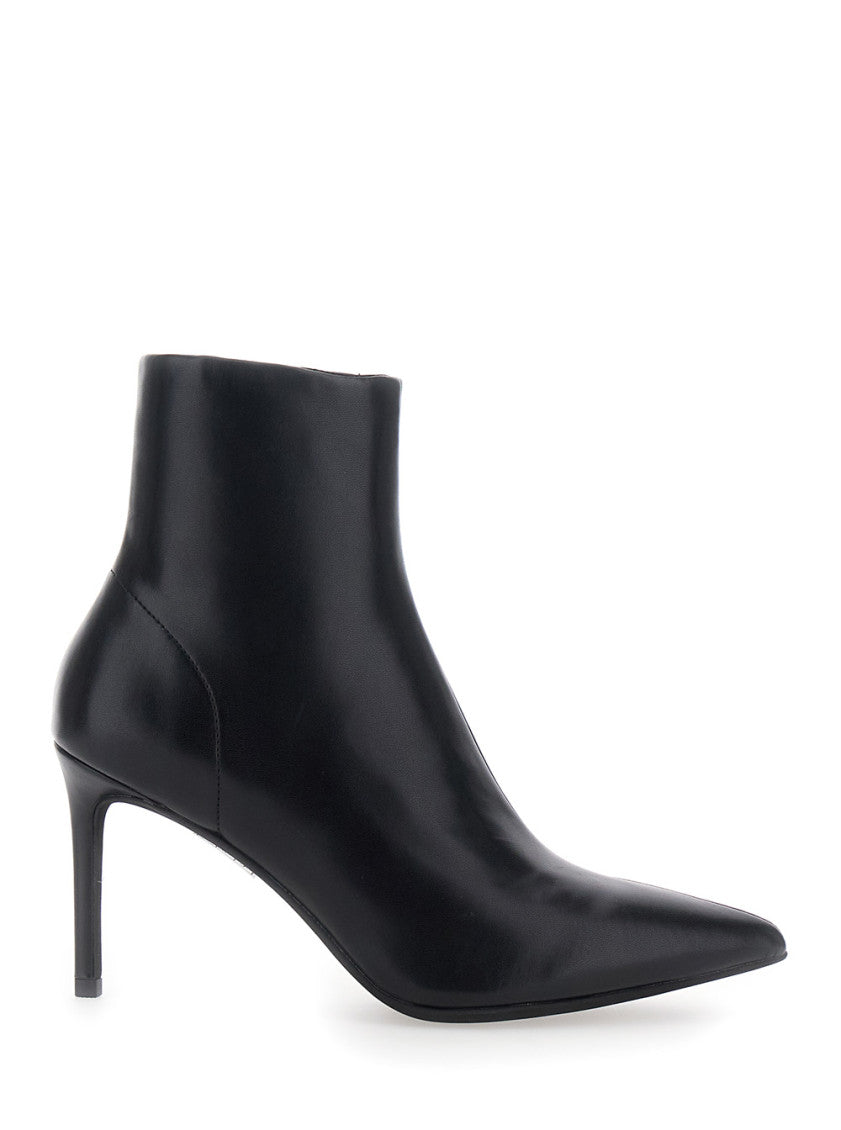 Black Leather Nixie Boots 2