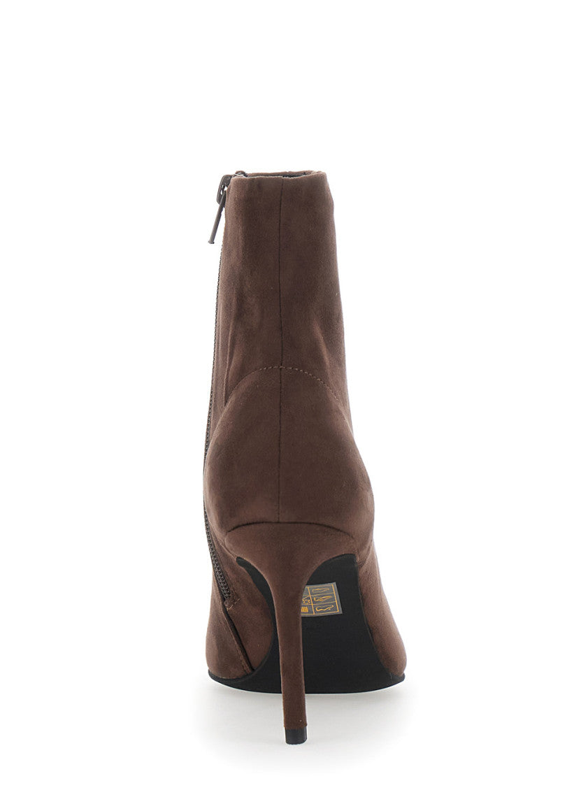 Brown Suede Nixie Boots 4