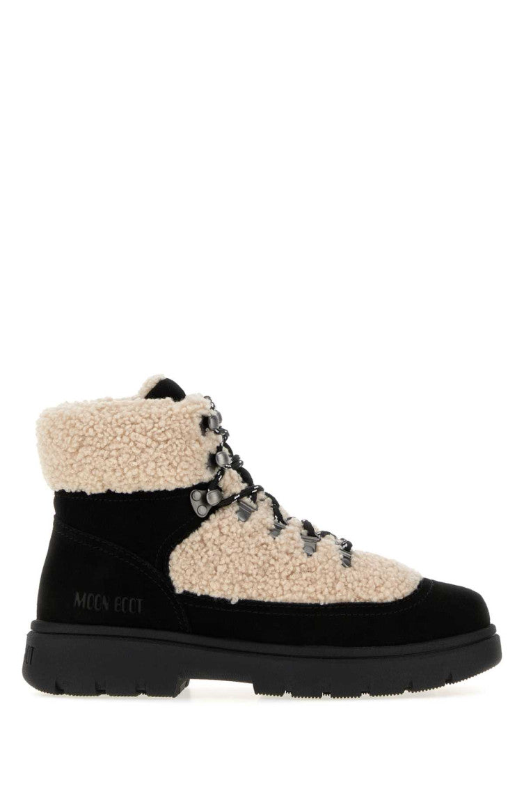Black Lace-up Boots 1