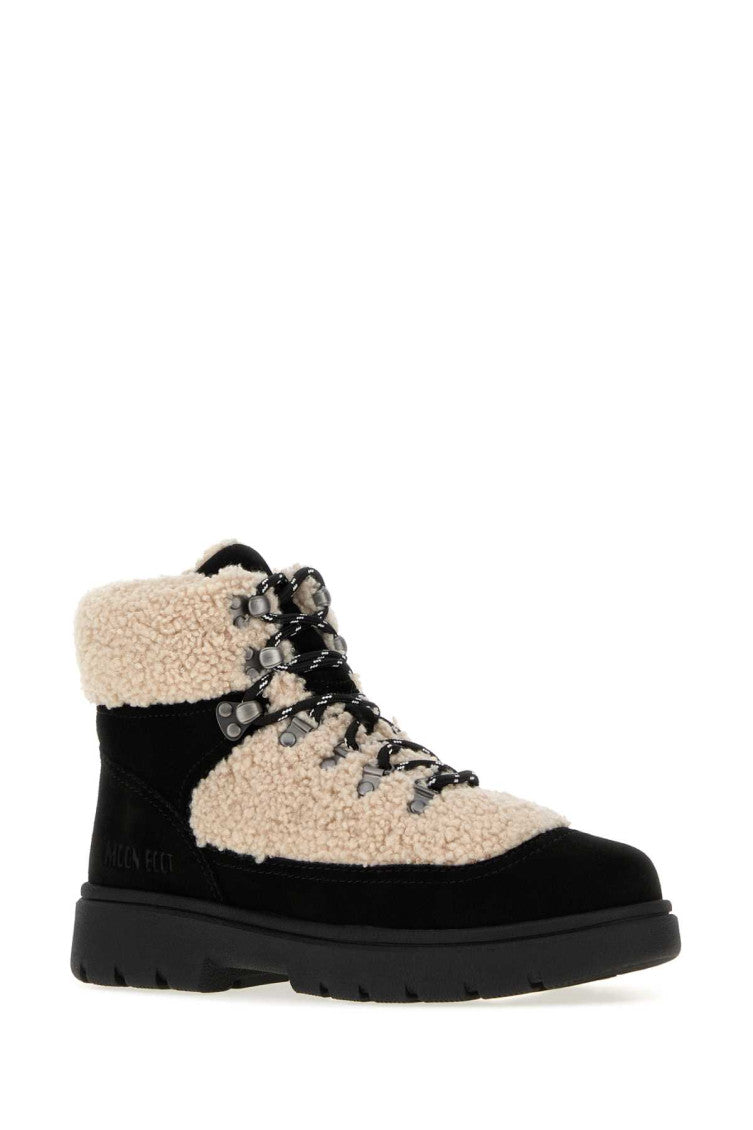 Black Lace-up Boots 2