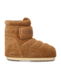 Brown Icon Strap Suede Boot 1