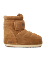Brown Icon Strap Suede Boot 1