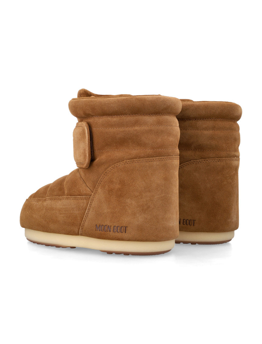 Brown Icon Strap Suede Boot 3