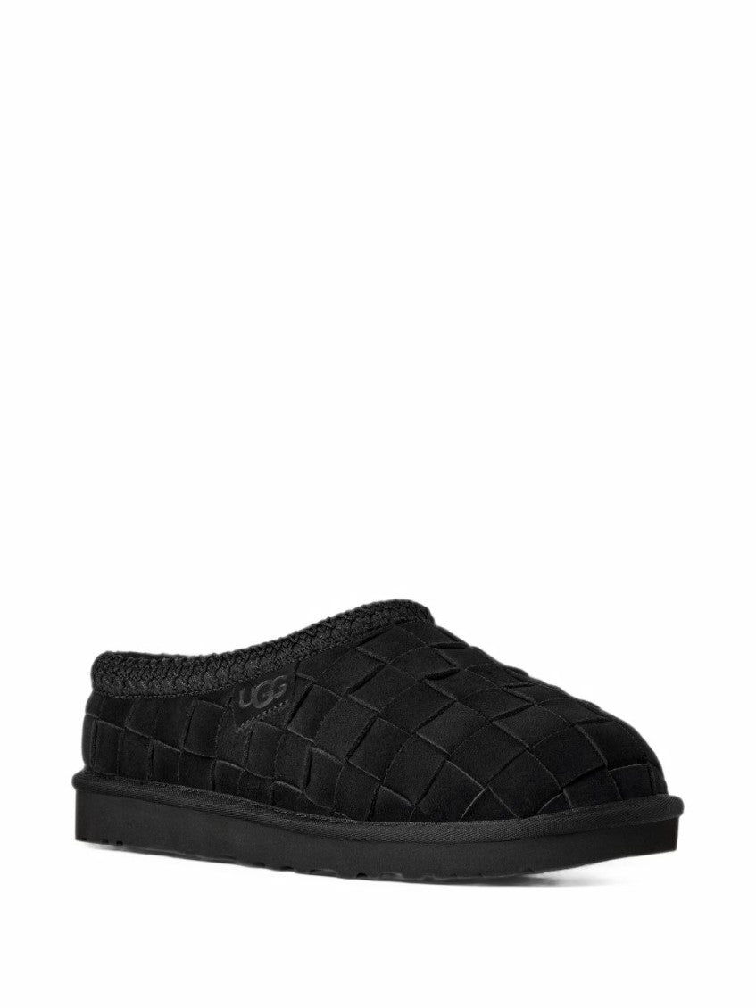 Black Woven Sandals 2
