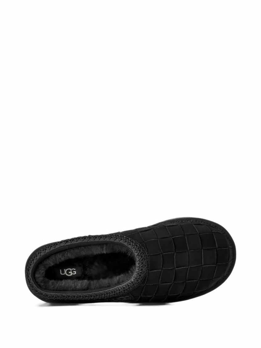 Black Woven Sandals 4