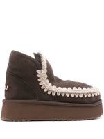 Brown Mini Eskimo Boots 1