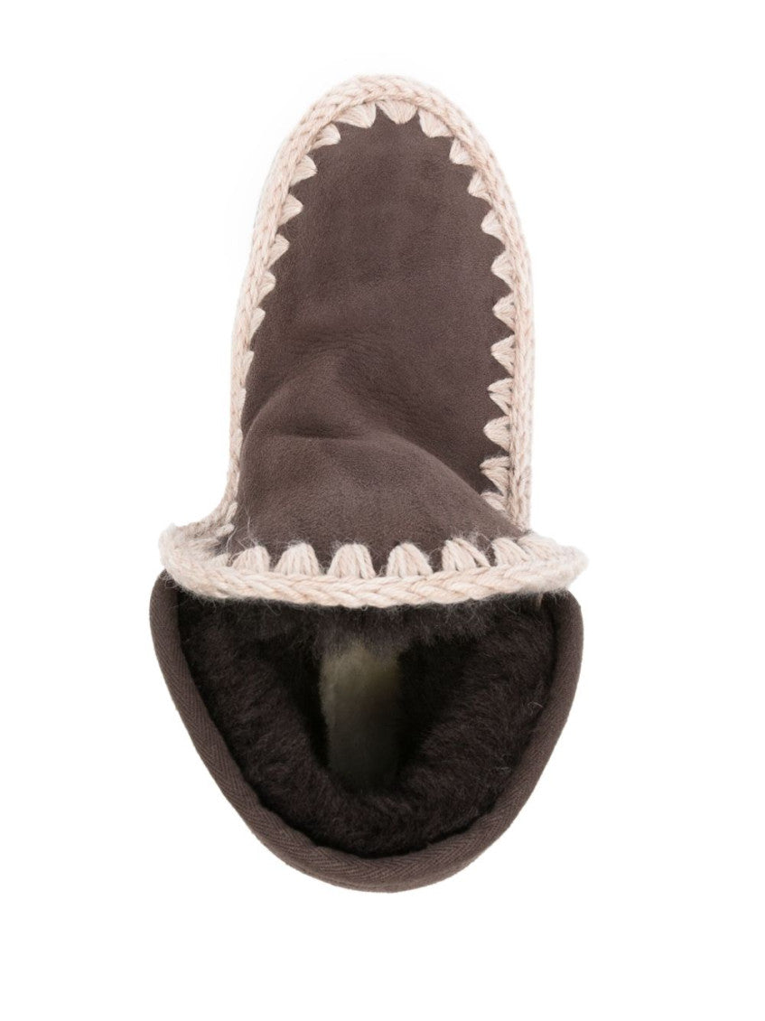 Brown Mini Eskimo Boots 3