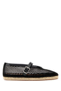 Black Mesh Espadrilles 1