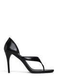Black Leather Heels 1