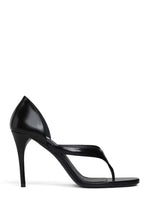 Black Leather Heels 1