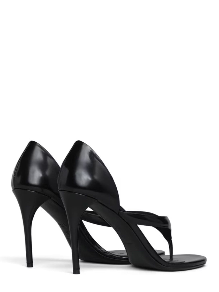 Black Leather Heels 3