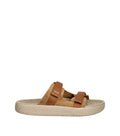Brown Logo Etna Sandals 1