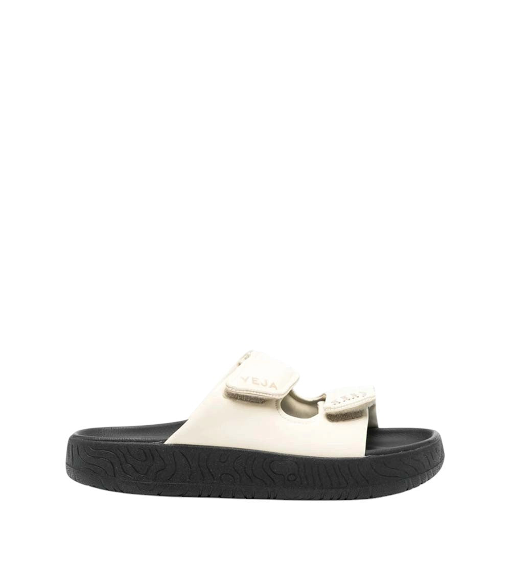 Beige Slip-on Sandals 1