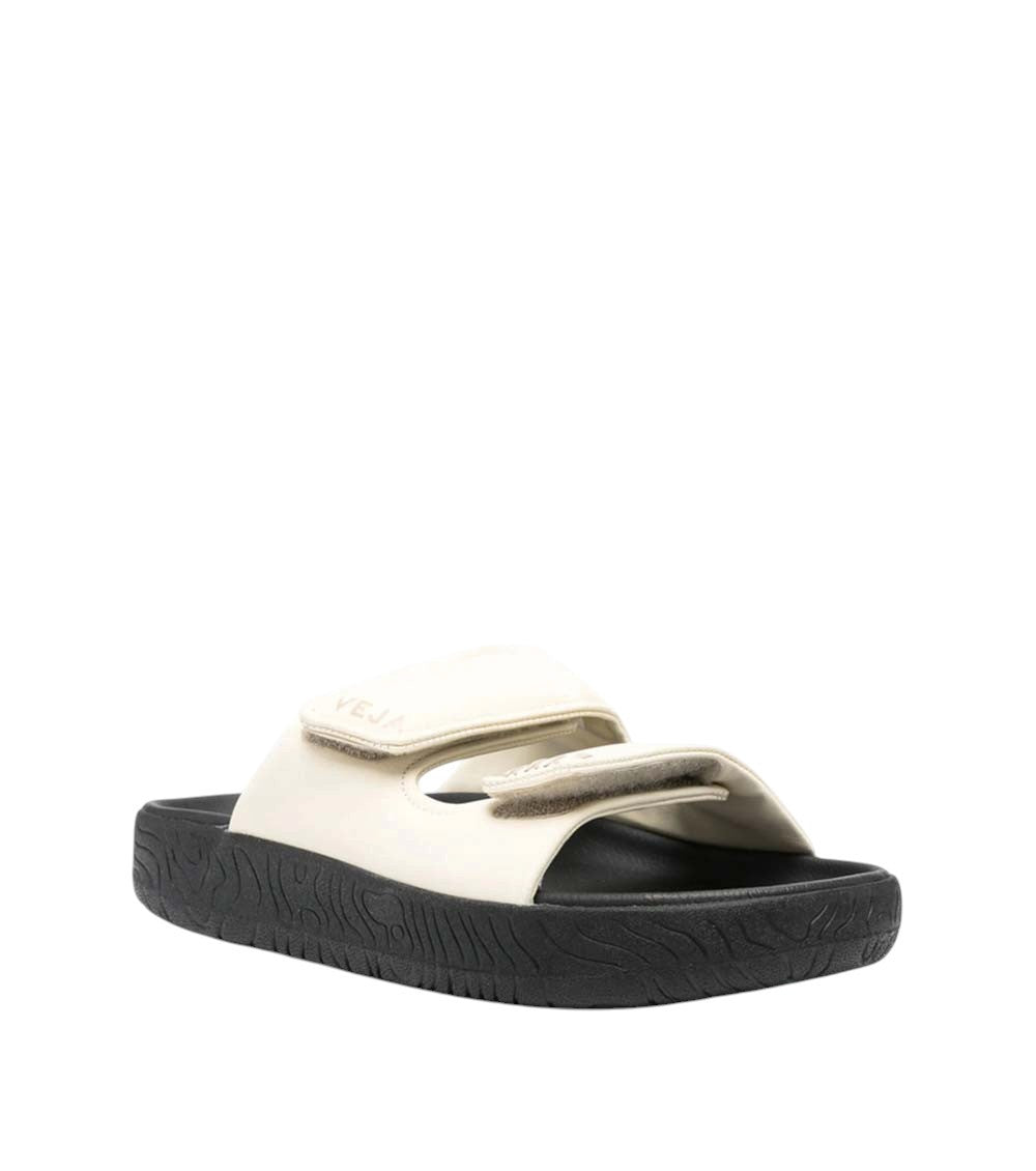 Beige Slip-on Sandals 2