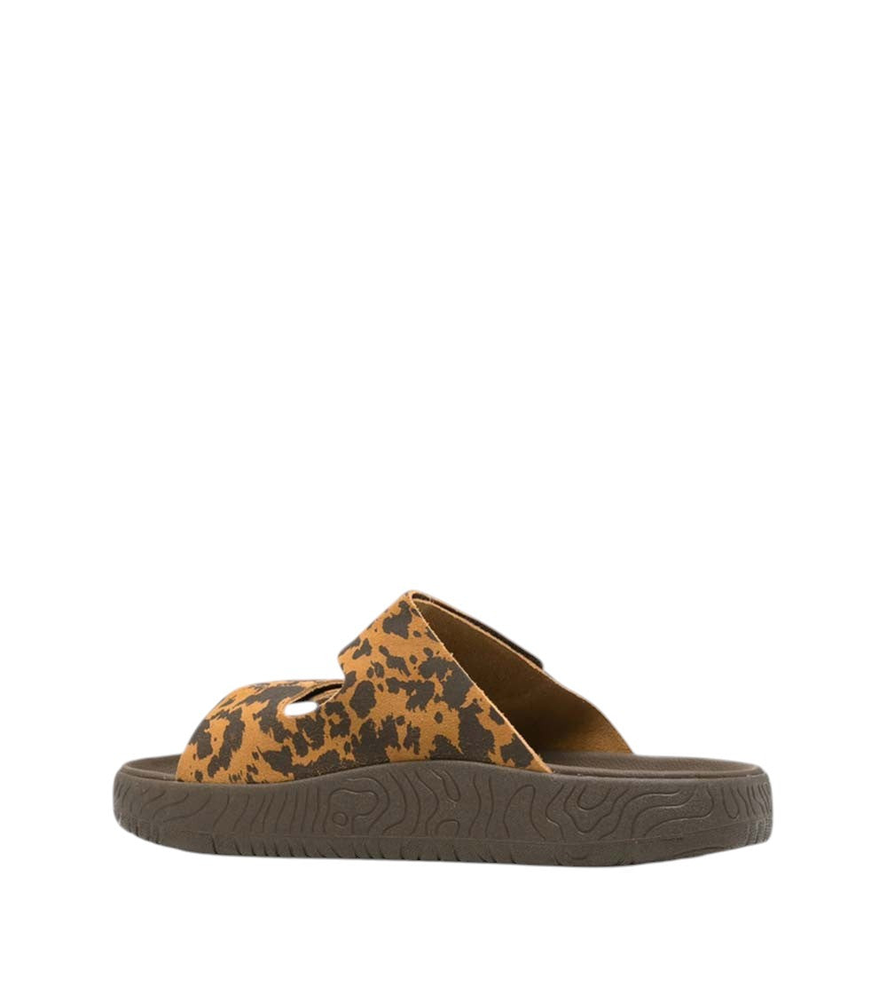 Brown Animal Printed Sandals 2