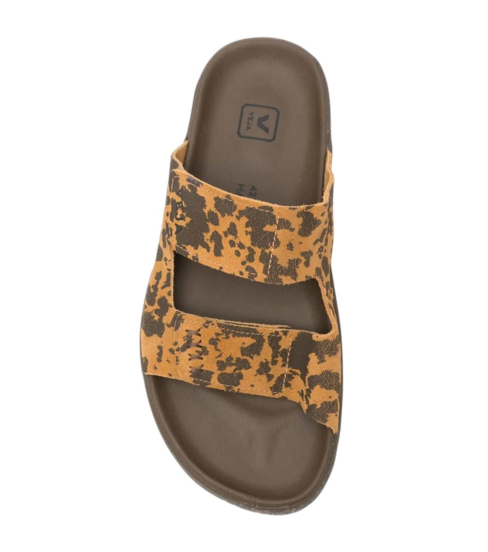 Brown Animal Printed Sandals 4