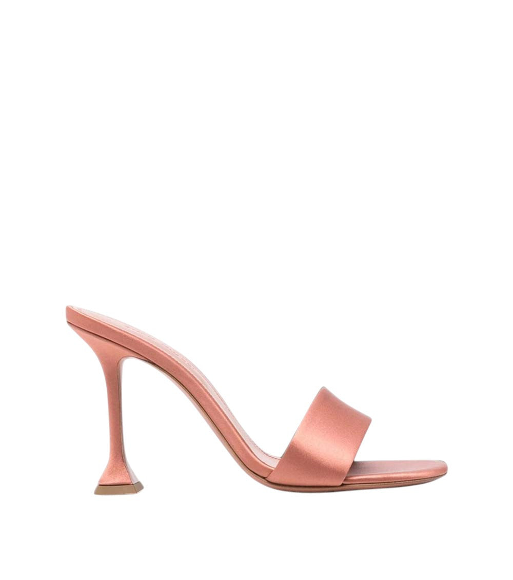 Pink Satin Andreea Heels 2