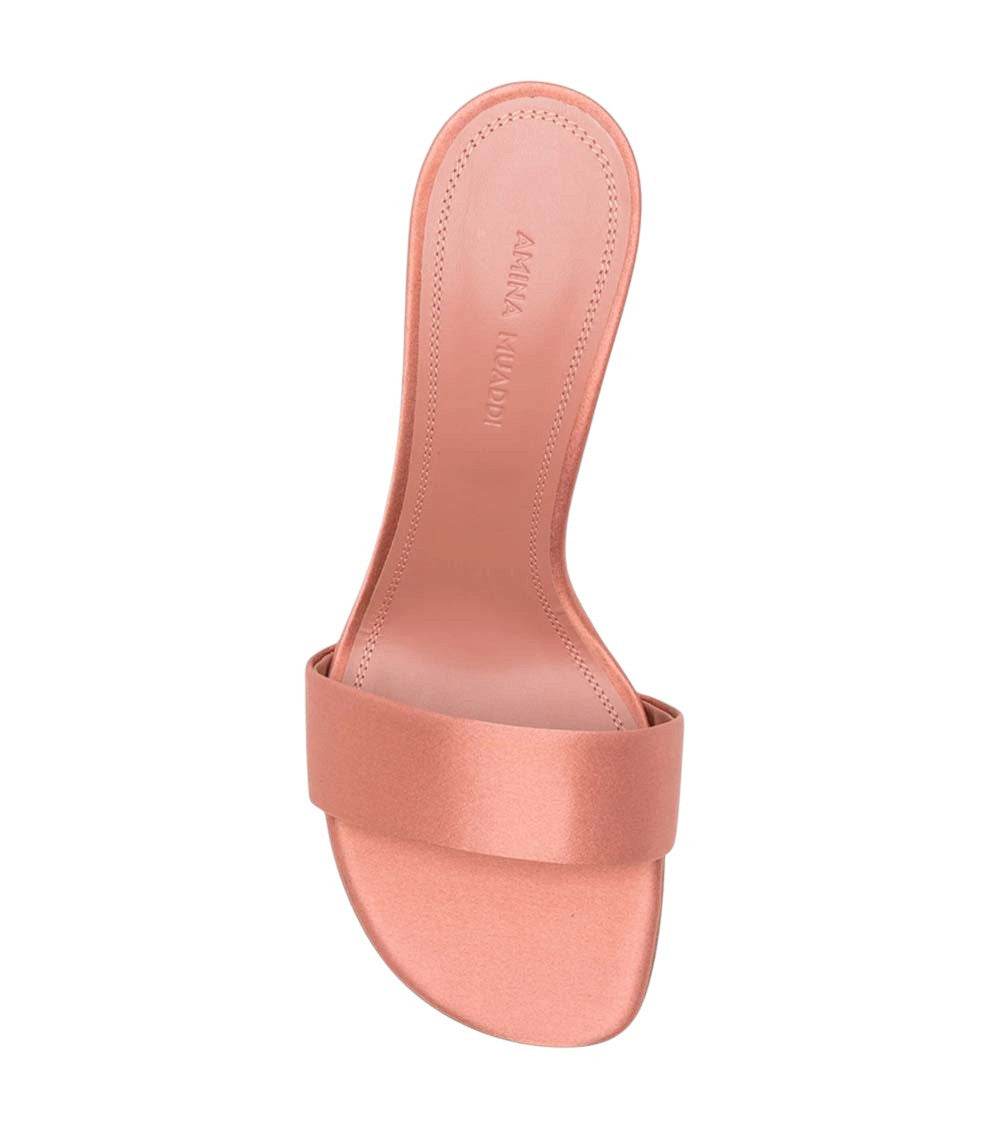 Pink Satin Andreea Heels 4