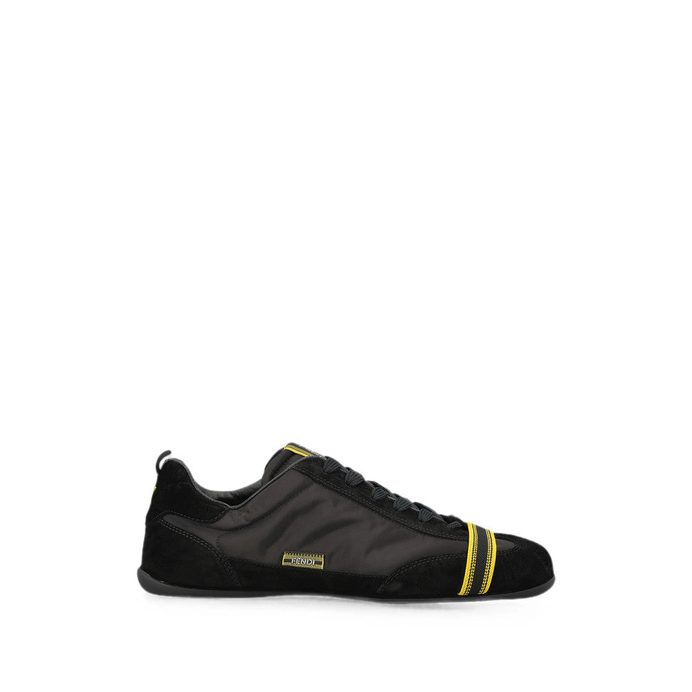 Black Stripes Tape Sneakers 1
