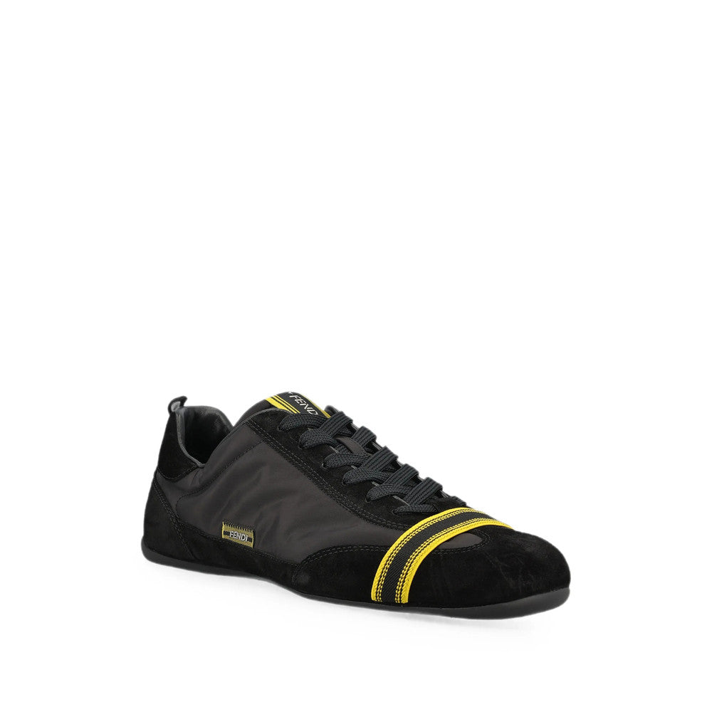 Black Stripes Tape Sneakers 4