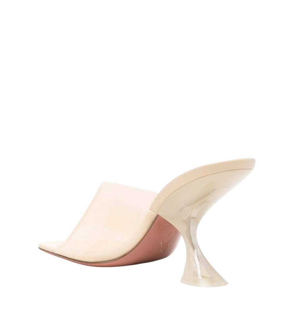 Beige Slip-on Taylor Heels 4